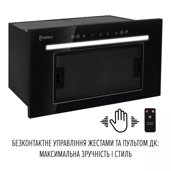 Вытяжка perfelli liana 5nw nero silenzio - зображення 7