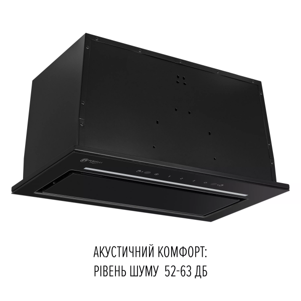 Вытяжка perfelli design filini 5nw nero silenzio - зображення 8