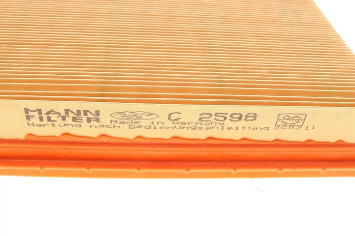 Повітряний фільтр MANN C2598 Opel Kadett 25062268, 25062398, 834251 - изображение 5