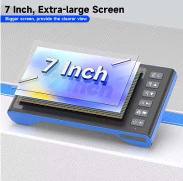 Професійний автомобільний ендоскоп, бороскоп Ендоскоп з 7-дюймовим HD IPS екраном 2 метр 5.5мм - зображення 5