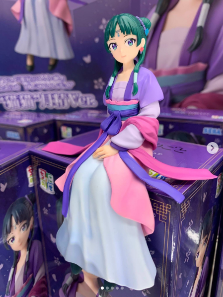Аниме фигурка SEGA Маомао Монолог Травницы Kusuriya no Hitorigoto Chokonose Premium Figure Neko Moon Spirit - изображение 6