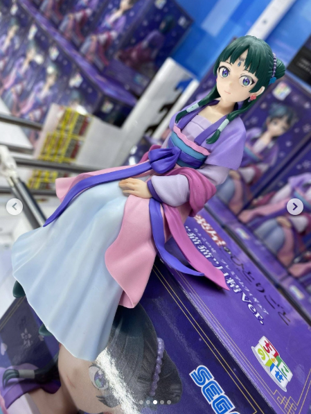 Аниме фигурка SEGA Маомао Монолог Травницы Kusuriya no Hitorigoto Chokonose Premium Figure Neko Moon Spirit - изображение 8