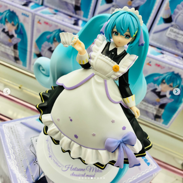 Аниме фигурка Sega Хацуне Мику Hatsune Miku Luminasta Classical Maid Ver Vocaloid 21 см - Фото 5 Аниме фигурка Sega Хацуне Мику Hatsune Miku Luminasta Classical Maid Ver Vocaloid 21 см - изображение 5