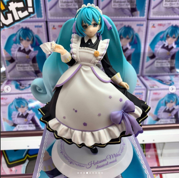 Аниме фигурка Sega Хацуне Мику Hatsune Miku Luminasta Classical Maid Ver Vocaloid 21 см - Фото 7 Аниме фигурка Sega Хацуне Мику Hatsune Miku Luminasta Classical Maid Ver Vocaloid 21 см - изображение 7