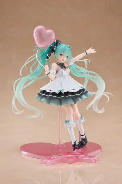 Аниме фигурка Taito Хацунэ Мику Hatsune Miku Birthday 2025 Party Ver AMP Vocaloid 21 см - изображение 8