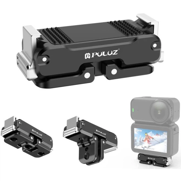 Держатель металлический магнитный Puluz для DJI Osmo Nano (черный) (PU794B) - изображение 4