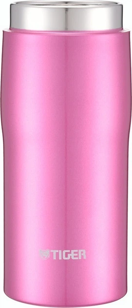 Термокружка TIGER 360 мл Нержавеющая сталь Pink (MJA-B036) - Фото 2 Термокружка TIGER 360 мл Нержавеющая сталь Pink (MJA-B036) - изображение 2