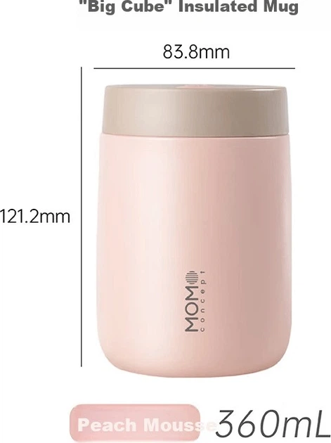 Термокухоль MOMOCONCEPT SAKURA SERIES Momo Cherry Blossom 360 мл Pink - зображення 5