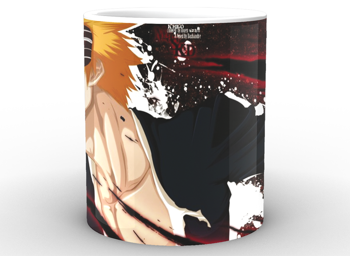 Кружка Geek Land Блич Bleach Ичиго на черном фоне BL.02.004 - изображение 2