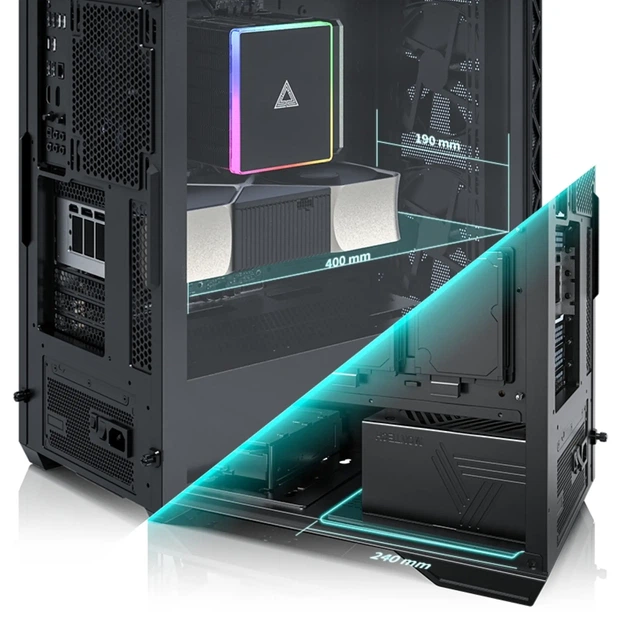 Корпус Montech Air 903 Base Black - изображение 10