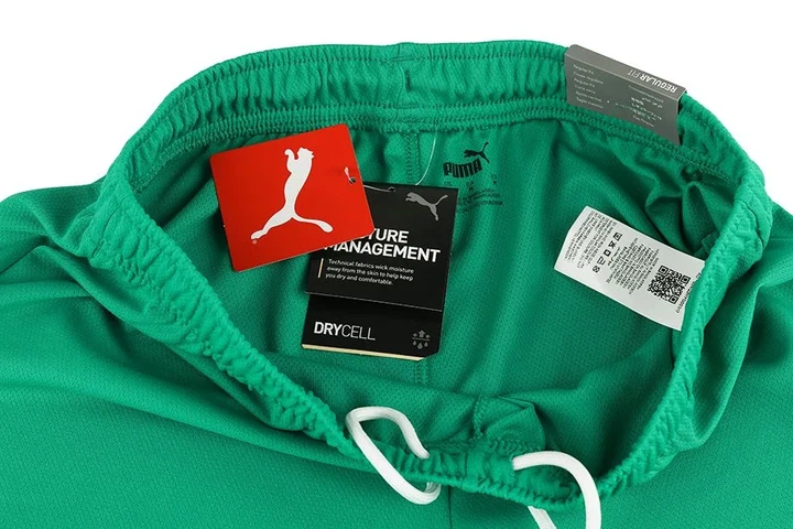 Шорти Puma поліестер S зелений чоловічі для футболу - Фото 2 Шорти Puma поліестер S зелений чоловічі для футболу - зображення 2