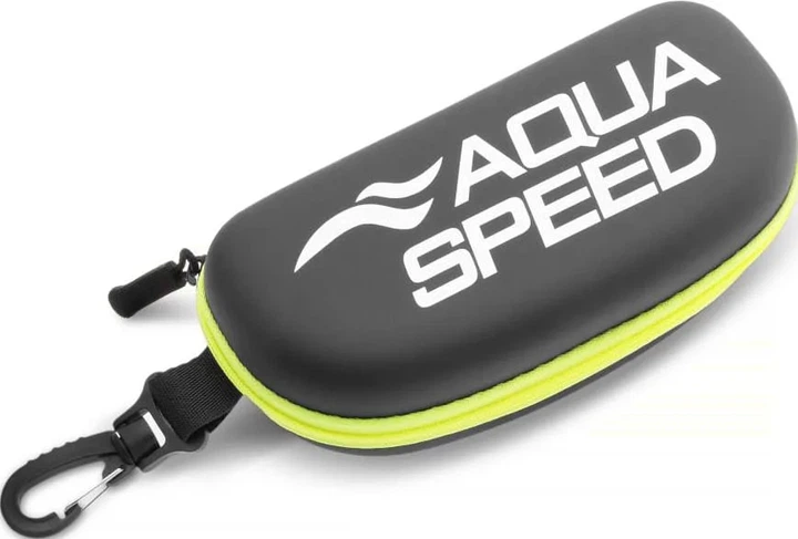 Чехол для очков AQUA SPEED EVA One Size черный желтый - Фото 1 Чехол для очков AQUA SPEED EVA One Size черный желтый - изображение 1