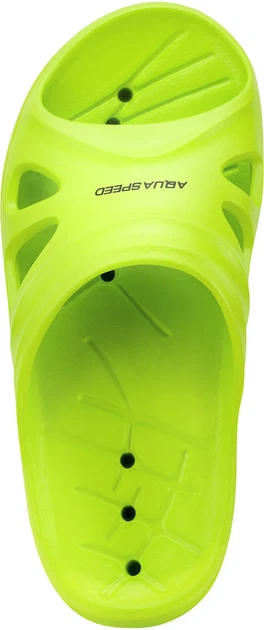 Шлепанцы AQUA SPEED EVA 30 салатовый для плавания - Фото 6 Шлепанцы AQUA SPEED EVA 30 салатовый для плавания - изображение 6