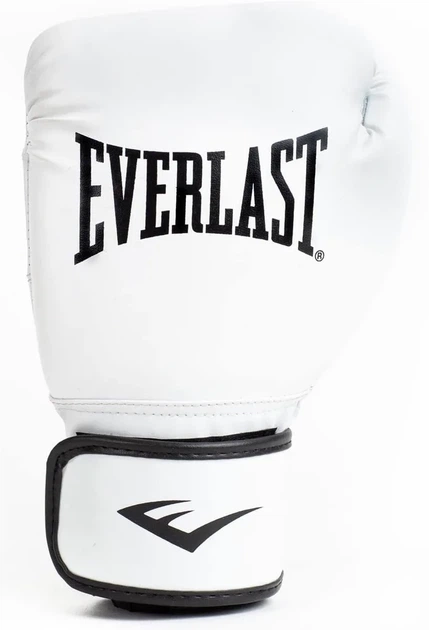 Боксерские перчатки Everlast синтетическая кожа L белый - изображение 2