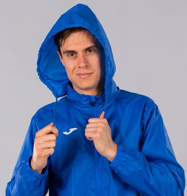 Ветровка Joma 100% полиэстер L синий мужская - Фото 4 Ветровка Joma 100% полиэстер L синий мужская - изображение 4
