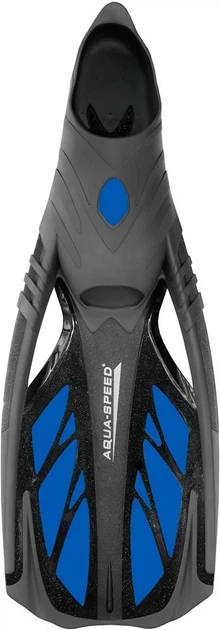 Ласты Aqua Speed Резиновые 40-41 Синий Черный Серый - изображение 3