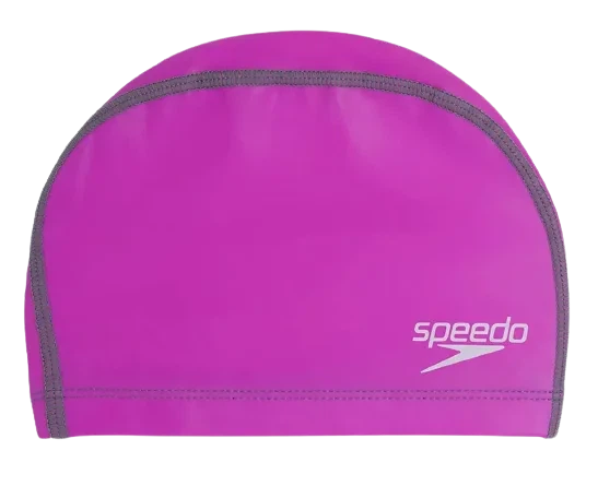 Шапка для плавания Speedo полиамид OSFM пурпурная - изображение 2