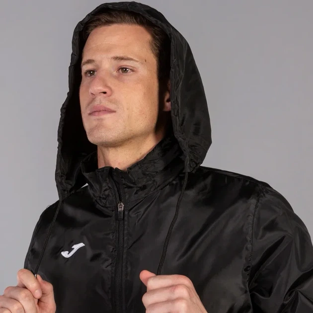 Ветровка Joma 100% полиэстер L черная мужская - Фото 5 Ветровка Joma 100% полиэстер L черная мужская - изображение 5