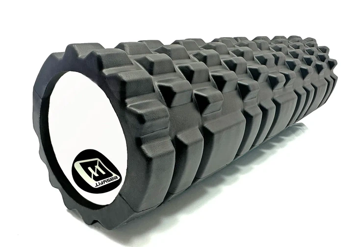Масажний ролик EasyFit EVA-піна 45 см Чорний - зображення 3