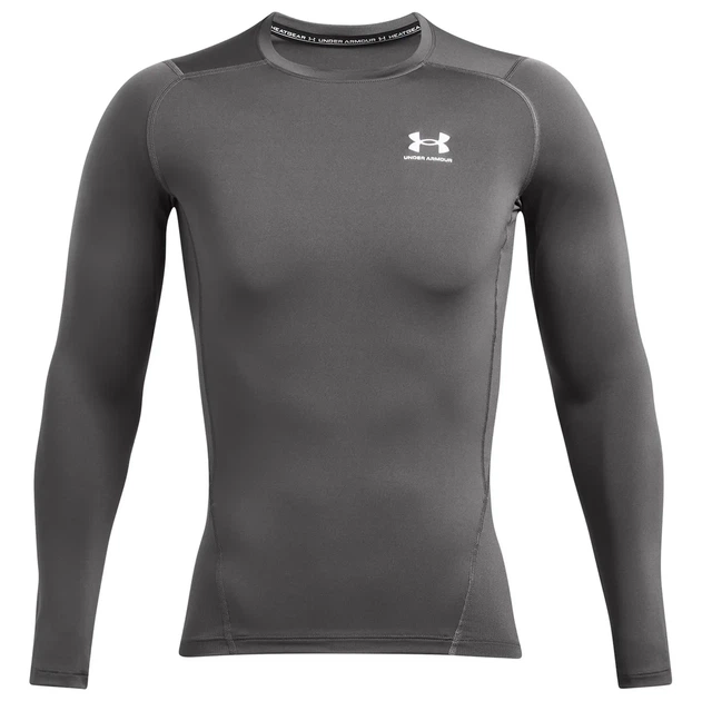 Лонгслів Under Armour поліестер MD сірий чоловічий - Фото 1 Лонгслів Under Armour поліестер MD сірий чоловічий - зображення 1