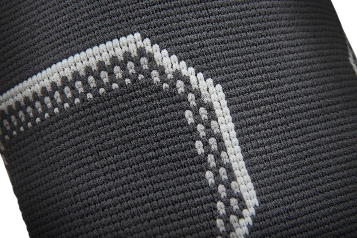 Фіксатор ліктя Adidas поліамід еластан XL чорний сірий - зображення 6