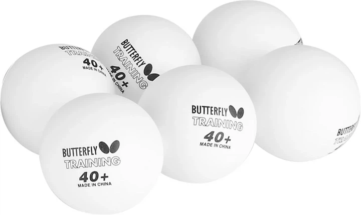 Набор для настольного тенниса Butterfly 2 ракетки 6 мячей 1 5 мм - изображение 4