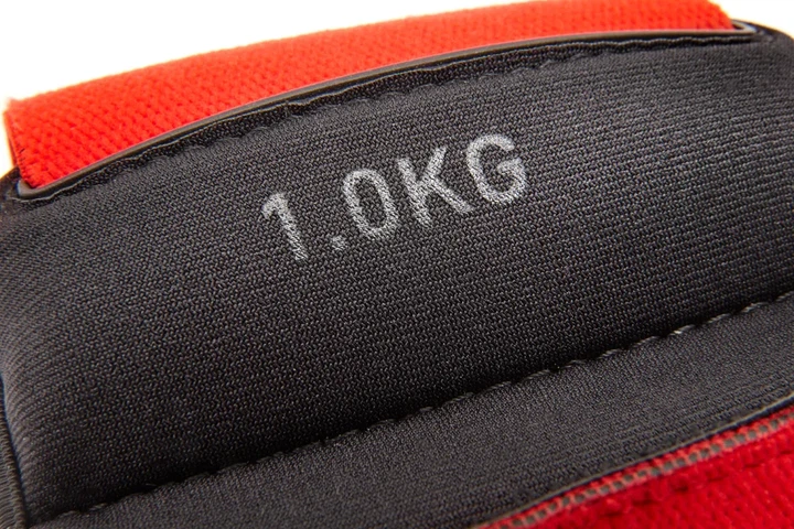 Обременители запястья Reebok железный песок 1 0 кг черный красный - Фото 6 Обременители запястья Reebok железный песок 1 0 кг черный красный - изображение 6