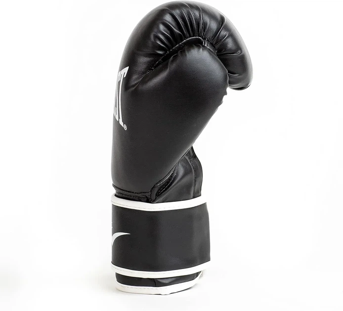 Боксерские перчатки Everlast синтетическая кожа S/M черный унисекс - изображение 2