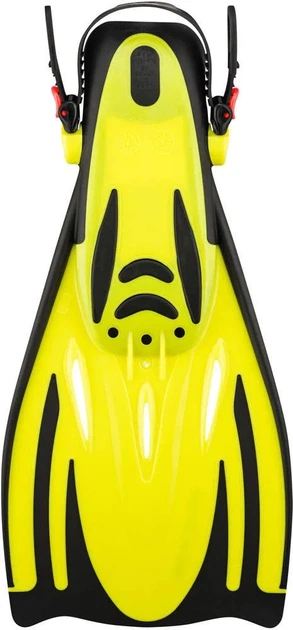 Ласти Aqua Speed гумові 27-31 чорні жовті дитячі - зображення 4