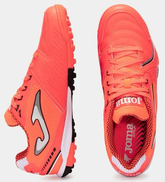 Футзалки Joma фібратек 44 кораловий чоловічі - Фото 4 Футзалки Joma фібратек 44 кораловий чоловічі - зображення 4