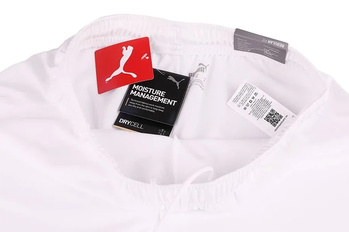 Шорти Puma 100% поліестер 152 см білий - Фото 6 Шорти Puma 100% поліестер 152 см білий - зображення 6