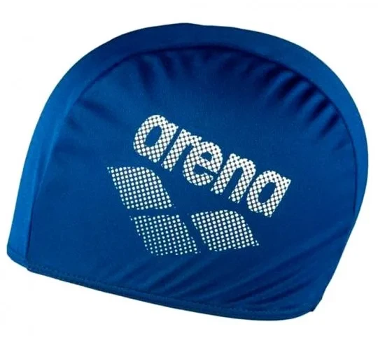 Шапка для плавания Arena полиэстер OSFM темно-синяя - Фото 1 Шапка для плавания Arena полиэстер OSFM темно-синяя - изображение 1