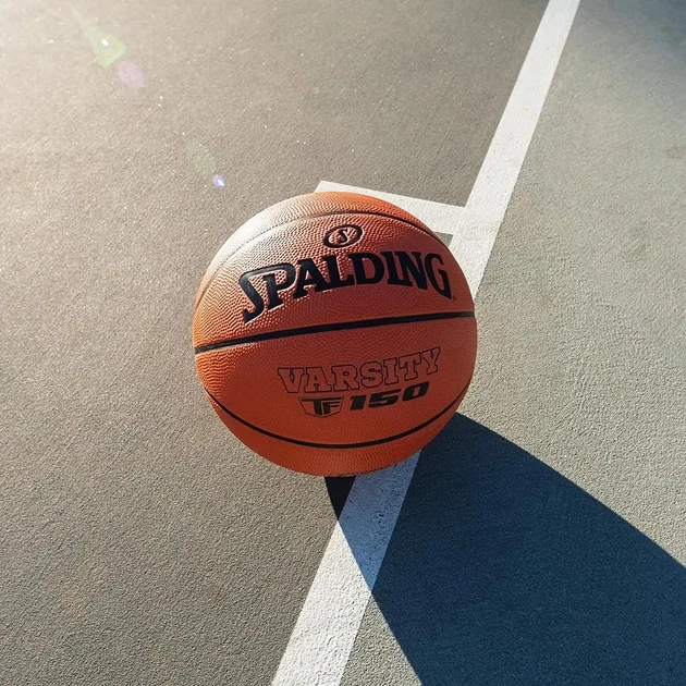 Мяч баскетбольный Spalding резина №7 оранжевый - изображение 3