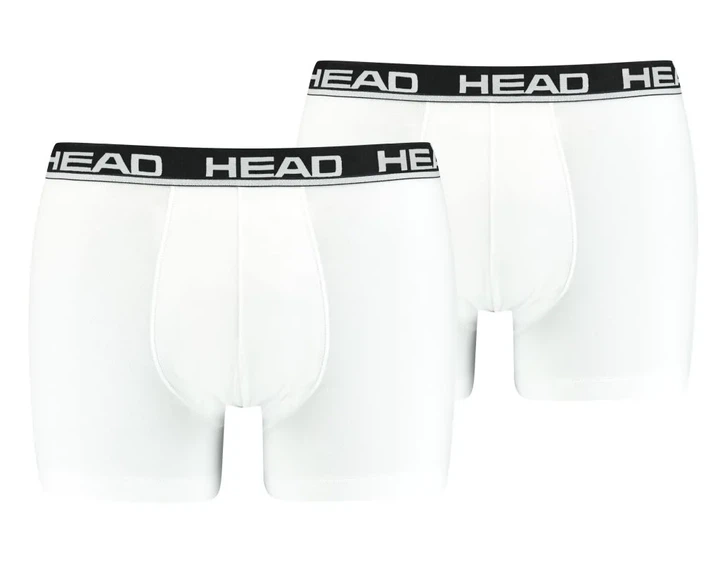 Труси-боксери Head 95% бавовна XL білий - Фото 1 Труси-боксери Head 95% бавовна XL білий - зображення 1