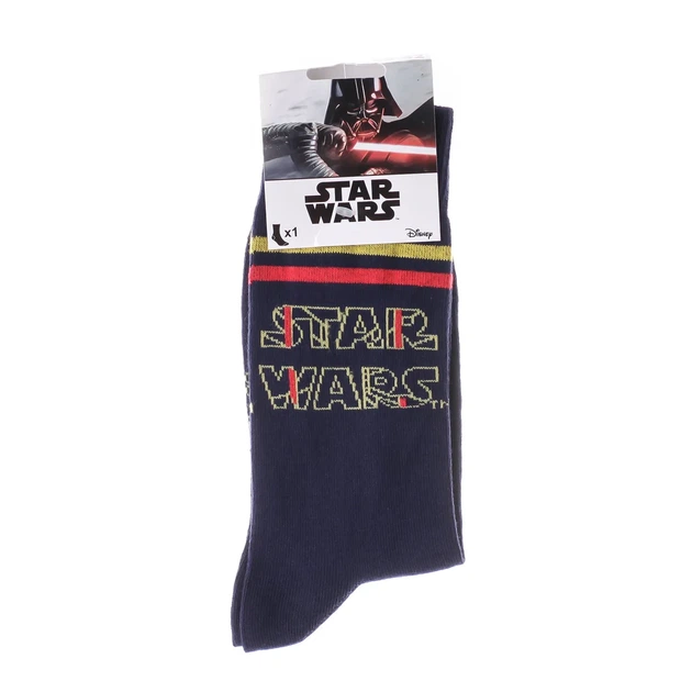 Шкарпетки Star Wars 76% хлопок 39-42 темно-синие - Фото 1 Шкарпетки Star Wars 76% хлопок 39-42 темно-синие - изображение 1