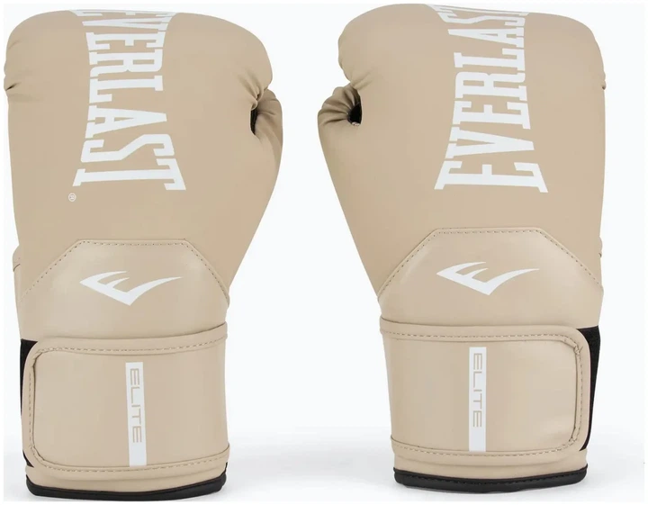 Боксерские перчатки Everlast 16 унций бежевый нитрил-бутадиен-каучук полиуретан полиэстер - Фото 2 Боксерские перчатки Everlast 16 унций бежевый нитрил-бутадиен-каучук полиуретан полиэстер - изображение 2