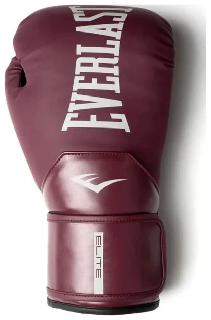 Боксерские перчатки Everlast 16 унций бордовый нитрил-бутадиен-каучук полиуретан полиэстер - изображение 2