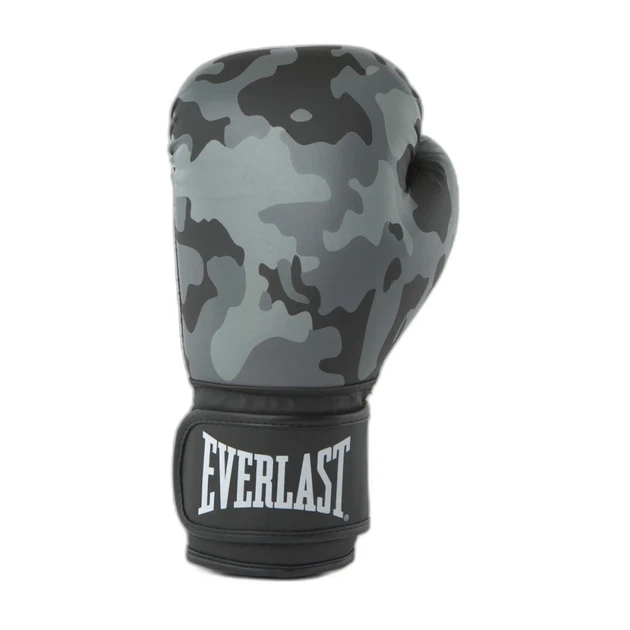 Боксерские перчатки Everlast 100% полиуретан 10 унций серые унисекс - Фото 1 Боксерские перчатки Everlast 100% полиуретан 10 унций серые унисекс - изображение 1