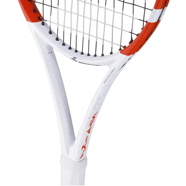 Ракетка Babolat графітова 26 дюймів біла помаранчева - Фото 3 Ракетка Babolat графітова 26 дюймів біла помаранчева - зображення 3