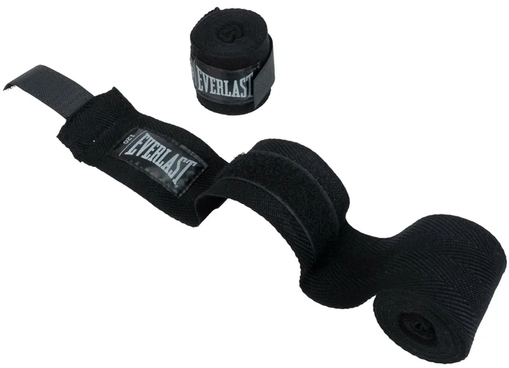 Бинти Everlast нейлоновые 3048 см черные унисекс - Фото 3 Бинти Everlast нейлоновые 3048 см черные унисекс - изображение 3