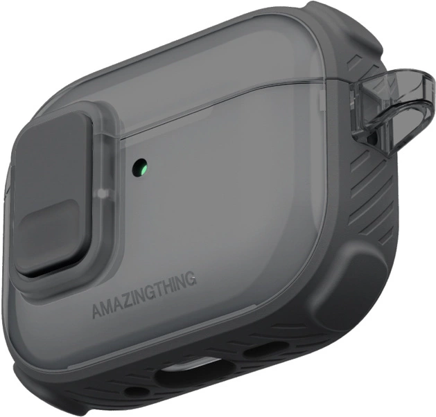 Чохол AMAZINGthing Titan Pro Mag для AirPods Pro 3 Black (4896238540113) - Фото 11 Чохол AMAZINGthing Titan Pro Mag для AirPods Pro 3 Black (4896238540113) - зображення 11