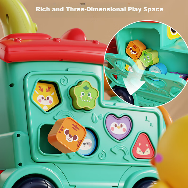 Ходунки AoZhiJia детские игрушечные для 1-3 лет, машинка-каталка, подарочные - изображение 5