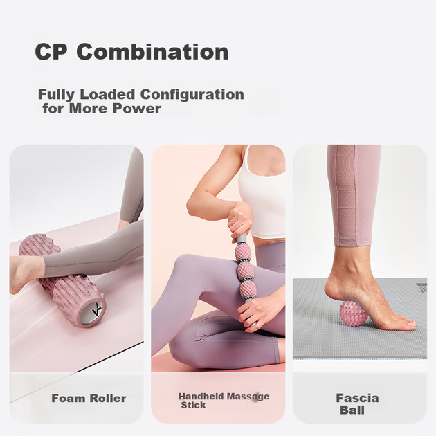 Массажный ролик Keep Foam Roller с шипами, красный - изображение 10