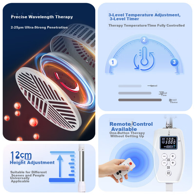 Инфракрасная лампа XIANHE TDP 025, для физиотерапии - изображение 4