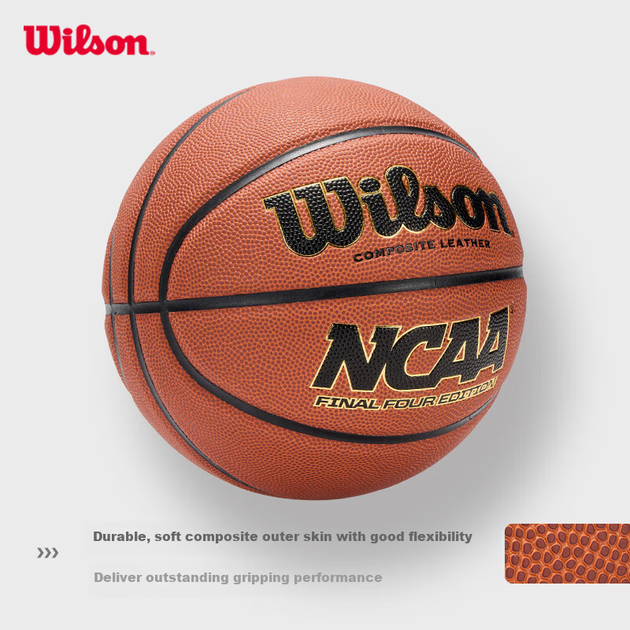 Детский баскетбольный мяч Wilson размера 5, в честь победы в Финале четырех NCAA, юношеский баскетбол - изображение 7