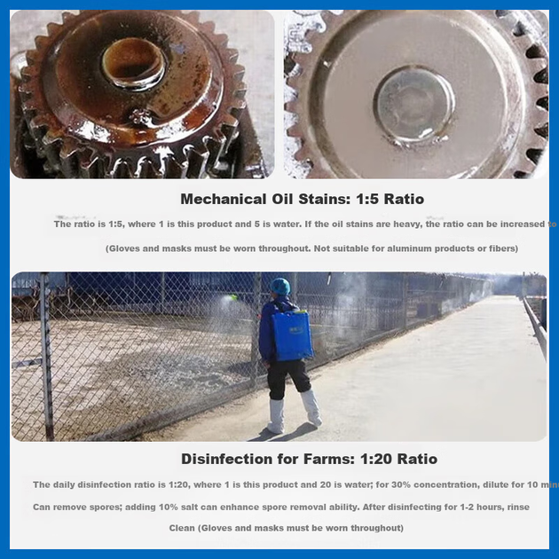 Таблетки Olem Industrial каустической соды для обезжиривания, 6 фунтов - изображение 5