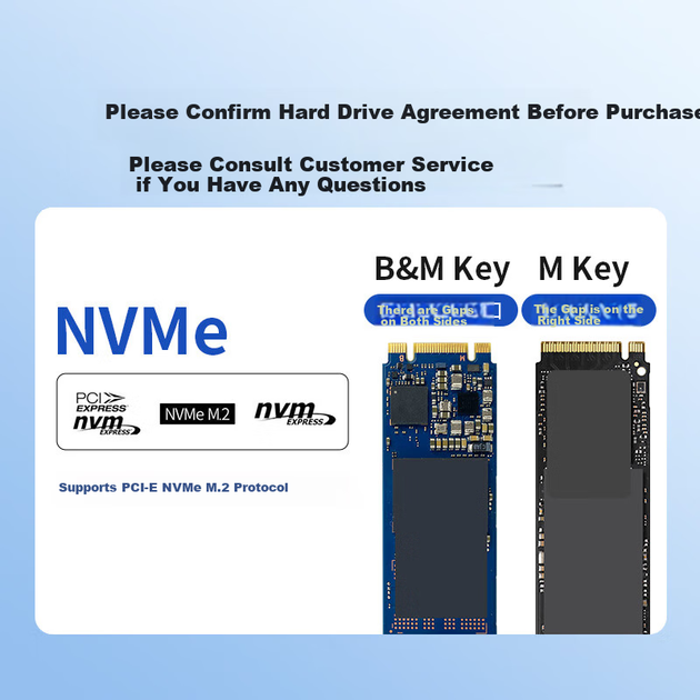 Корпус для зовнішнього SSD-накопичувача Acasis M.2 NVMe, портативний корпус для жорсткого диска Type-C 3.2, сумісний з ноутбуками та iPhone 16, корпус для зовнішнього SSD-накопичувача 10 Гбіт/с EC-4701 - зображення 4