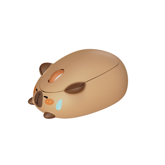 Бездротова миша AKKO Capybara Bluetooth Портативна мила високоякісна трирежимна безшумна офісна 2.4G дворежимна батарейна миша для ноутбука - зображення 4