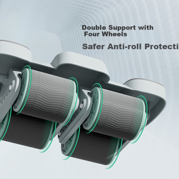 Колесо для пресса Keep Ab Wheel с автоматическим счетчиком, четырехколесное, с возвратом - изображение 5