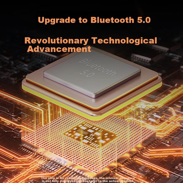 Беспроводная портативная колонка Newmine BT512 с Bluetooth, настольная аудиосистема для дома и улицы, миниатюрная портативная колонка с яркой подсветкой и сабвуфером. - зображення 7
